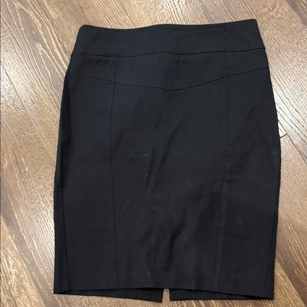 Dynamite Black Fitted Pencil Skirt